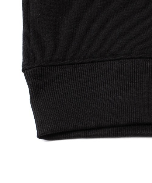 LUXSTYLE(ラグスタイル)の「ワンポイント刺繍入り裏起毛パーカー(パーカー・メンズ・ブラック/ホワイト・M/L/XL)」の19枚目の写真