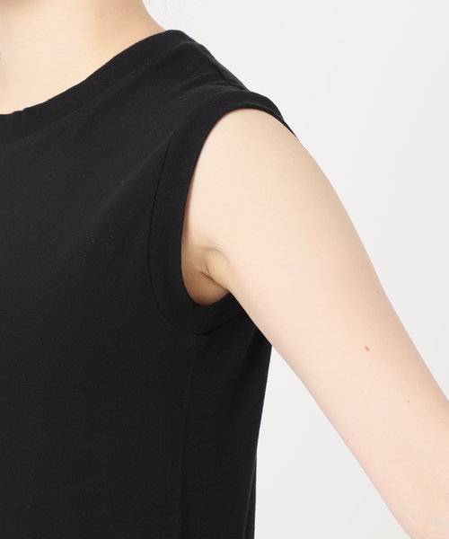 HANES(ヘインズ)の「<2枚セット>別注【Hanes / ヘインズ】スリーブレスプルオーバー(タンクトップ・レディース・ブラック/ホワイト/ピンク・FREE)」の16枚目の写真