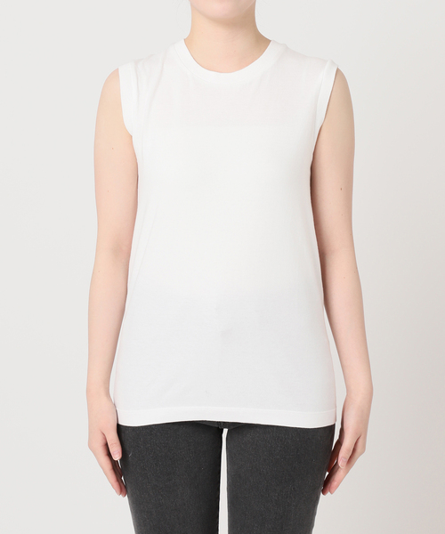 HANES(ヘインズ)の「<2枚セット>別注【Hanes / ヘインズ】スリーブレスプルオーバー(タンクトップ・レディース・ブラック/ホワイト/ピンク・FREE)」の20枚目の写真