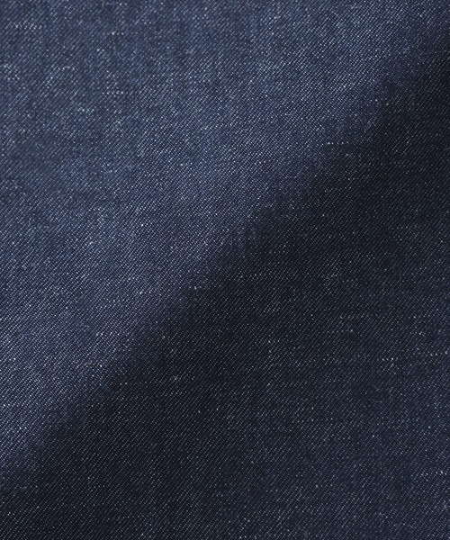 無印良品（ムジルシリョウヒン）の「婦人　コットン　リネン　デニムイージーワイドパンツ（デニムパンツ・レディース・ダークネイビー・XL/L/M/S/XS）」の9枚目の写真