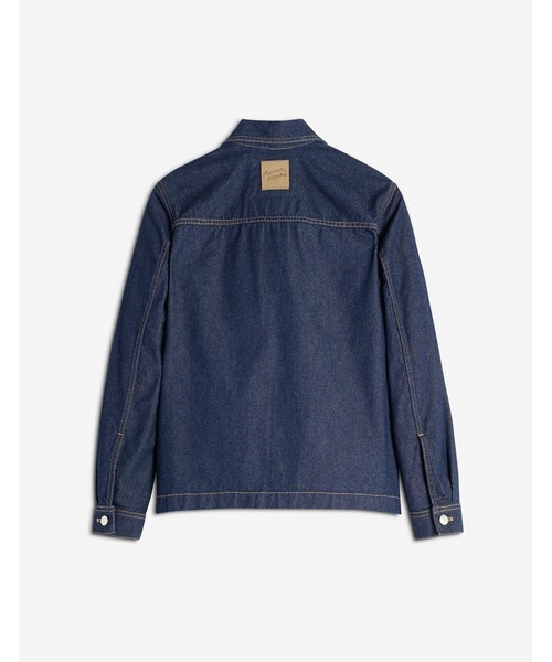 Maison Kitsune（メゾンキツネ）の「WORKWEAR DENIM JACKET（デニムジャケット・レディース・インディゴブルー・S/XS/XL/L/M/XXS）」の2枚目の写真