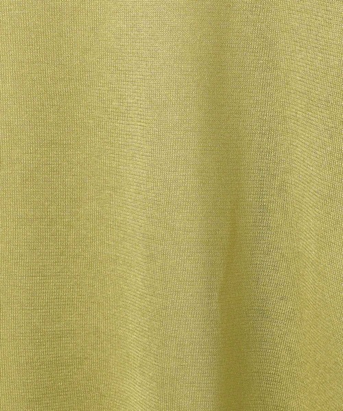 LEPSIM（レプシィム）の「14ゲージ2WAYネックシアーチュニック　327231（ニット/セーター・レディース・イエロー/ピンク/ライトベージュ・FREE）」の10枚目の写真