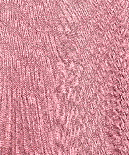 LEPSIM（レプシィム）の「14ゲージ2WAYネックシアーチュニック　327231（ニット/セーター・レディース・イエロー/ピンク/ライトベージュ・FREE）」の11枚目の写真