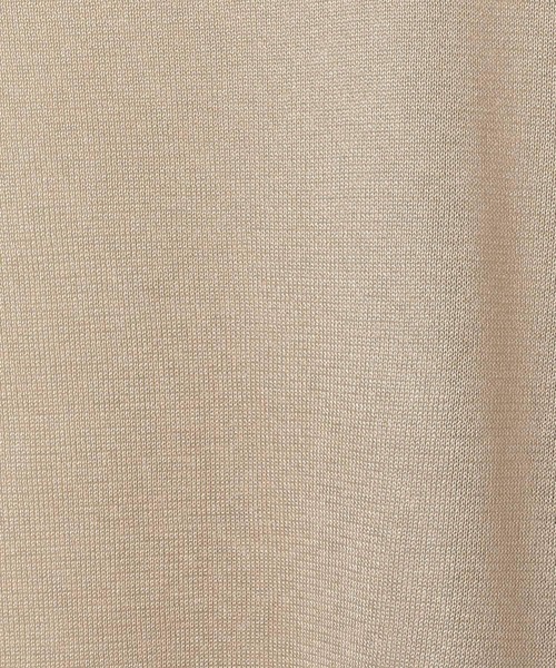 LEPSIM（レプシィム）の「14ゲージ2WAYネックシアーチュニック　327231（ニット/セーター・レディース・イエロー/ピンク/ライトベージュ・FREE）」の12枚目の写真