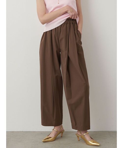 ELENDEEK（エレンディーク）の「イージータックコクーンパンツ（その他パンツ・レディース・オフホワイト/ブラック/ラベンダー/レッド/ブラウン・01/02）」の20枚目の写真