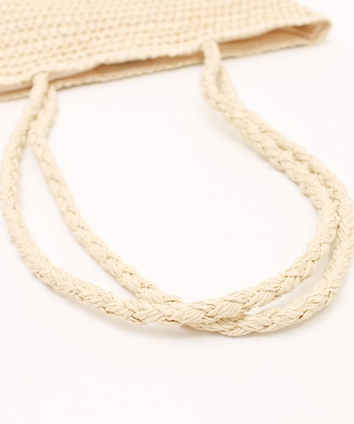 Per sist ence(パーシエンス)の「雑材サガラ刺繍フラットトート(トートバッグ・レディース・グレー/ライトベージュ/ベージュ・FREE)」の11枚目の写真