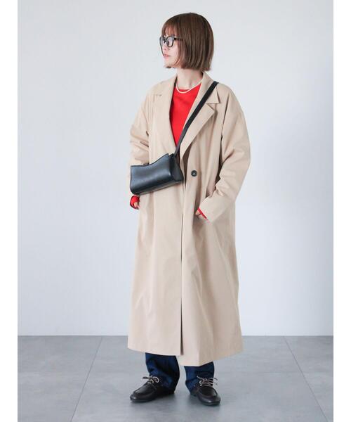 Lugnoncure（ルノンキュール）の「スウェットライククルーネックニット（ニット/セーター・レディース・レッド/グレー/チャコールグレー/ブルー/オフホワイト・F）」の7枚目の写真