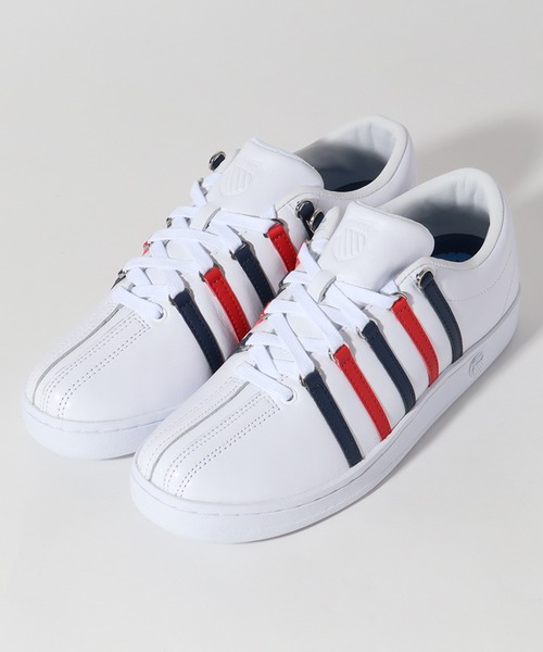 K-SWISS（ケースイス）の「【K-SWISS/ケースイス】CLASSIC 88(クラシック 88) レザー ローカットスニーカー（スニーカー・メンズ・ホワイト系その他2/ホワイト/ホワイト系その他/ブラック・27.0cm/25.0cm/25.5cm/26.0cm/26.5cm/27.5cm/28.0cm）」の16枚目の写真