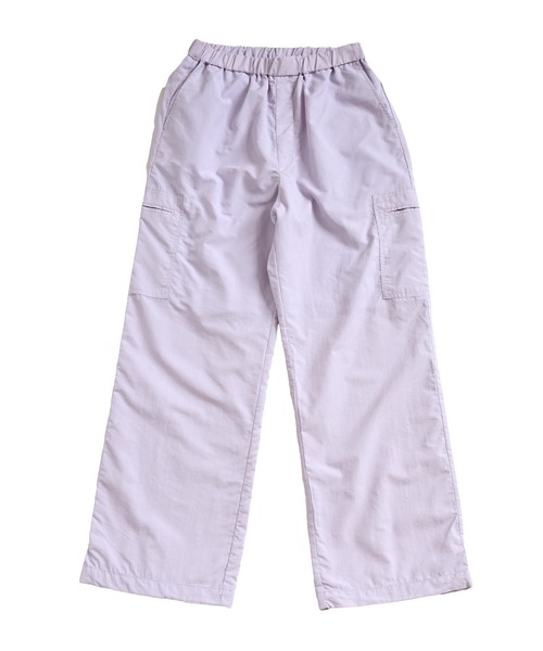 MARAI（マーライ）の「イージーカーゴパンツ ナイロンパンツ 撥水（カーゴパンツ・レディース・チャコール/パープル/ホワイト/ブラック・フリー）」の10枚目の写真