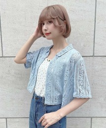 F i.n.t | ローズモチーフ付き小花柄タンクトップ(タンクトップ)