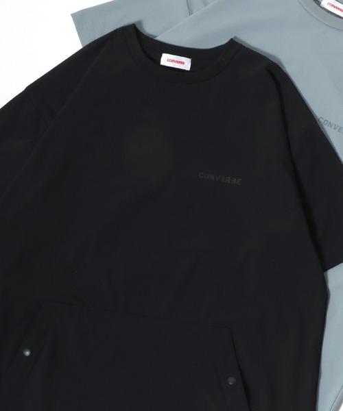 DC ナイロンTシャツ セール】2025SS CONVERSE/コンバース オーバーサイズ 接触冷感