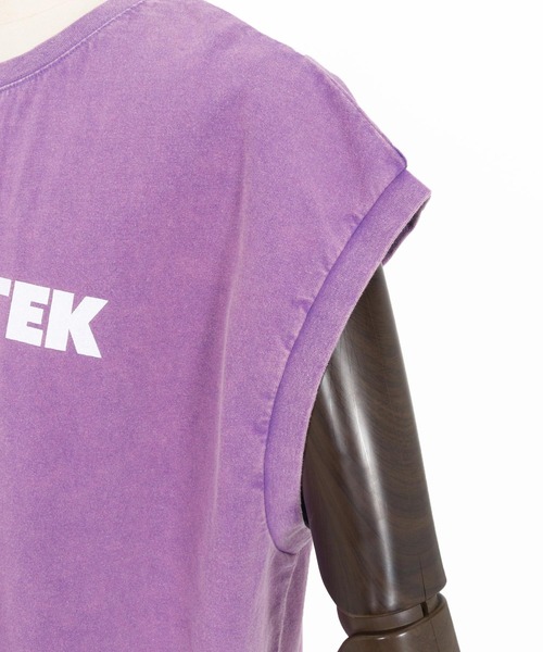 ADAM PATEK(アダムパテック)の「【ADAMPATEK/アダムパテック】basic logo sleeveless/ロゴノースリーブ(Tシャツ/カットソー・レディース・ホワイト/オレンジ/パープル/ブラック・1/2)」の18枚目の写真