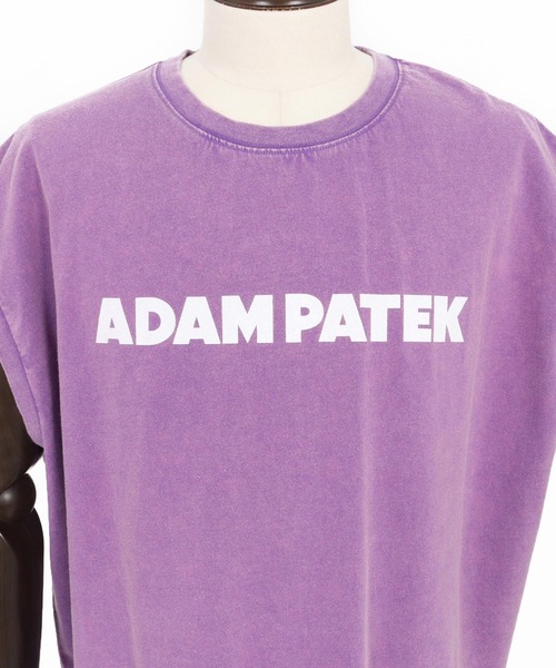 ADAM PATEK(アダムパテック)の「【ADAMPATEK/アダムパテック】basic logo sleeveless/ロゴノースリーブ(Tシャツ/カットソー・レディース・ホワイト/オレンジ/パープル/ブラック・1/2)」の21枚目の写真