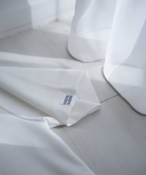 UNION STATION（ユニオンステーション）の「UNION STATION by MEN'S BIGI×HIBIYA-KADAN  コラボ  シルケット Tシャツ（Tシャツ/カットソー・メンズ・ホワイト/ブラック・L/M/LL）」の10枚目の写真