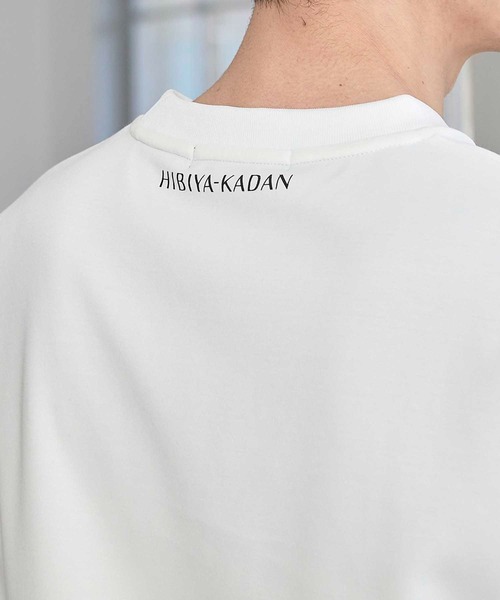 UNION STATION（ユニオンステーション）の「UNION STATION by MEN'S BIGI×HIBIYA-KADAN  コラボ  シルケット Tシャツ（Tシャツ/カットソー・メンズ・ホワイト/ブラック・L/M/LL）」の18枚目の写真