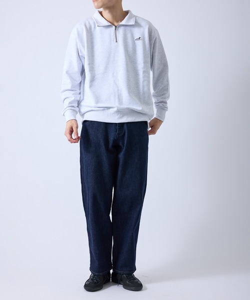 セール】RED EYE DUCK甘編み裏毛ハーフジッププルオーバー（Tシャツ