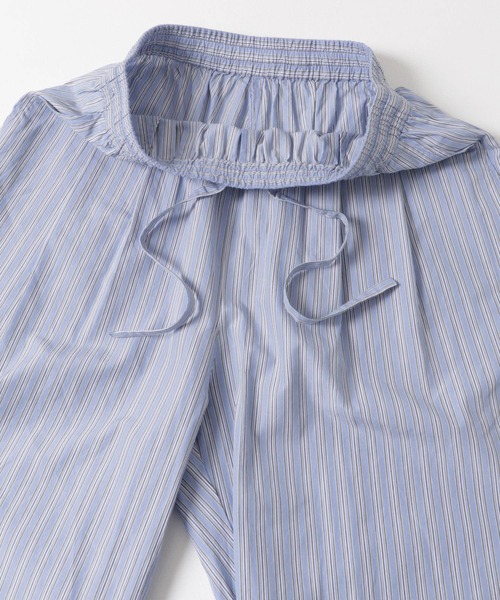 URBAN RESEARCH(アーバンリサーチ)の「new basic インドスビンコットンストライプパンツ(その他パンツ・レディース・ブルー・FREE)」の17枚目の写真