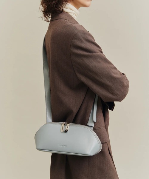 ADD CULUMN(アドカラム)の「【ADD CULUMN/アドカラム】FIGRE BODYBAG VINTAGE/横長ボディバッグ(ショルダーバッグ・レディース・ブラック/ホワイト/イエロー/サックスブルー・FREE)」の21枚目の写真
