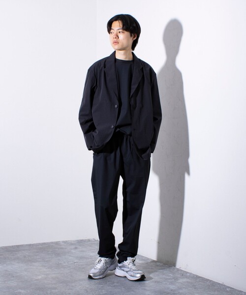 GLOSTER（グロスター）の「【GLOSTER/グロスター】N/PU 接触冷感 フレッシュジャケット テーラードジャケット（テーラードジャケット・メンズ・ベージュ/ブラック・M/L/S）」の15枚目の写真