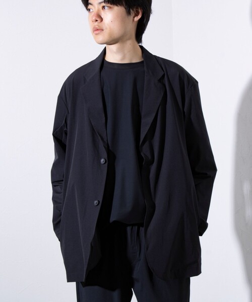 GLOSTER（グロスター）の「【GLOSTER/グロスター】N/PU 接触冷感 フレッシュジャケット テーラードジャケット（テーラードジャケット・メンズ・ベージュ/ブラック・M/L/S）」の17枚目の写真