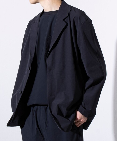 GLOSTER（グロスター）の「【GLOSTER/グロスター】N/PU 接触冷感 フレッシュジャケット テーラードジャケット（テーラードジャケット・メンズ・ベージュ/ブラック・M/L/S）」の21枚目の写真