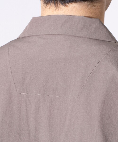 GLOSTER（グロスター）の「【GLOSTER/グロスター】N/PU 接触冷感 フレッシュジャケット テーラードジャケット（テーラードジャケット・メンズ・ベージュ/ブラック・M/L/S）」の12枚目の写真