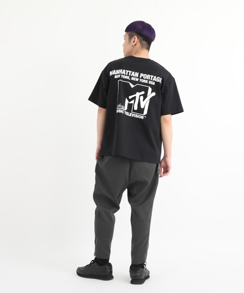 Manhattan Portage(マンハッタンポーテージ)の「S/S Print T-Shirt MTV(Tシャツ/カットソー・メンズ・ホワイト/ブラック・MEDIUM/SMALL/X-LARGE/LARGE)」の10枚目の写真