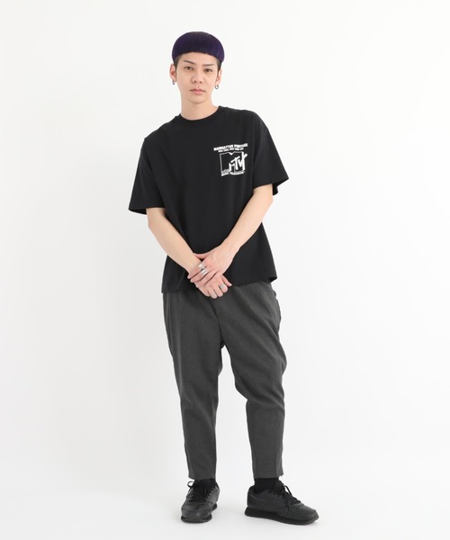 Manhattan Portage(マンハッタンポーテージ)の「S/S Print T-Shirt MTV(Tシャツ/カットソー・メンズ・ホワイト/ブラック・MEDIUM/SMALL/X-LARGE/LARGE)」の9枚目の写真