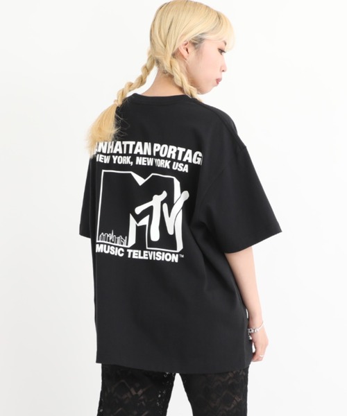 Manhattan Portage(マンハッタンポーテージ)の「S/S Print T-Shirt MTV(Tシャツ/カットソー・メンズ・ホワイト/ブラック・MEDIUM/SMALL/X-LARGE/LARGE)」の14枚目の写真