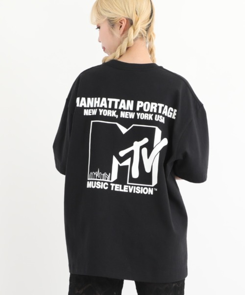 Manhattan Portage(マンハッタンポーテージ)の「S/S Print T-Shirt MTV(Tシャツ/カットソー・メンズ・ホワイト/ブラック・MEDIUM/SMALL/X-LARGE/LARGE)」の15枚目の写真