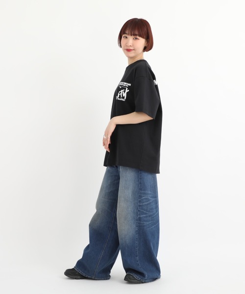 Manhattan Portage(マンハッタンポーテージ)の「S/S Print T-Shirt MTV(Tシャツ/カットソー・メンズ・ホワイト/ブラック・MEDIUM/SMALL/X-LARGE/LARGE)」の4枚目の写真