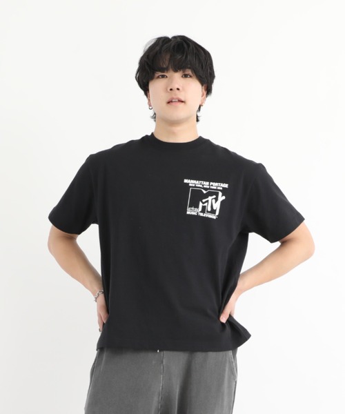 Manhattan Portage(マンハッタンポーテージ)の「S/S Print T-Shirt MTV(Tシャツ/カットソー・メンズ・ホワイト/ブラック・MEDIUM/SMALL/X-LARGE/LARGE)」の16枚目の写真