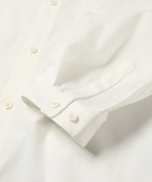 DIGAWEL(ディガウェル)の「Oversized shirt (embroidery)(シャツ/ブラウス・メンズ・ホワイト・1/2)」の4枚目の写真