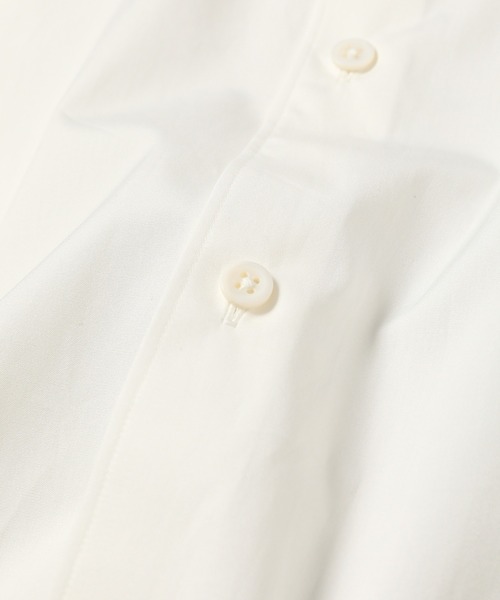 DIGAWEL(ディガウェル)の「Oversized shirt (embroidery)(シャツ/ブラウス・メンズ・ホワイト・1/2)」の5枚目の写真
