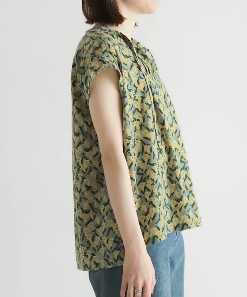 2025年　リニューアル　ララピール　未使用品 リンドウPT スキッパーフレンチブラウス | NOMBRE IMPAIR