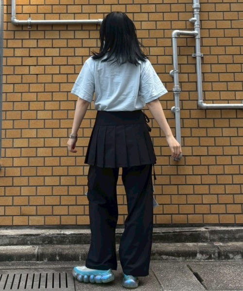 Candy Stripper（キャンディストリッパー）の「TINY RIOT Tシャツ（Tシャツ/カットソー・レディース・オフホワイト/ライトブルー/ブラック/ピンク・M/L/XL）」の15枚目の写真