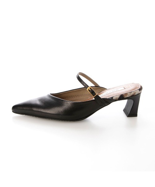 Mode et Jacomo（モードエジャコモ）の「ベルテッドミュールパンプス（パンプス・レディース・デザートカモ/ブラック・22.5cm/23cm/24.5cm/23.5cm/24cm）」の12枚目の写真