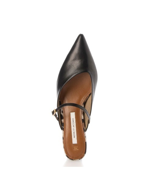 Mode et Jacomo（モードエジャコモ）の「ベルテッドミュールパンプス（パンプス・レディース・デザートカモ/ブラック・22.5cm/23cm/24.5cm/23.5cm/24cm）」の13枚目の写真