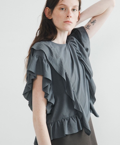 tシャツ frill frill tee レディース セール】frill frill tee（Tシャツ/カットソー）｜LAATO（ラート