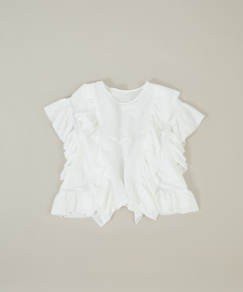 tシャツ frill frill tee レディース セール】frill frill tee（Tシャツ/カットソー）｜LAATO（ラート
