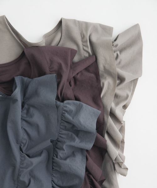 tシャツ frill frill tee レディース セール】frill frill tee（Tシャツ/カットソー）｜LAATO（ラート
