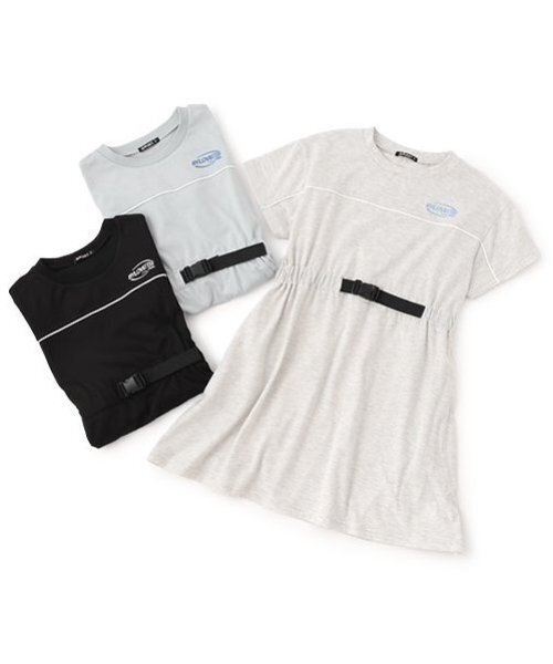 by LOVEiT（バイラビット）の「アジャスターつきワンピース（ワンピース・キッズ・オフホワイト/ブラック/サックスブルー・160cm/150cm/130cm/120cm/140cm）」の13枚目の写真