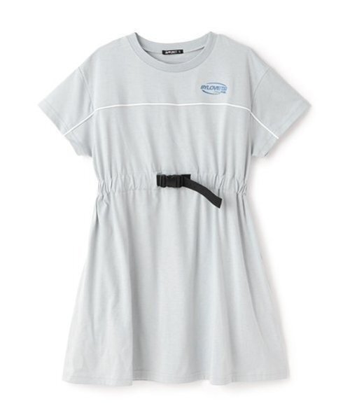 by LOVEiT（バイラビット）の「アジャスターつきワンピース（ワンピース・キッズ・オフホワイト/ブラック/サックスブルー・160cm/150cm/130cm/120cm/140cm）」の12枚目の写真