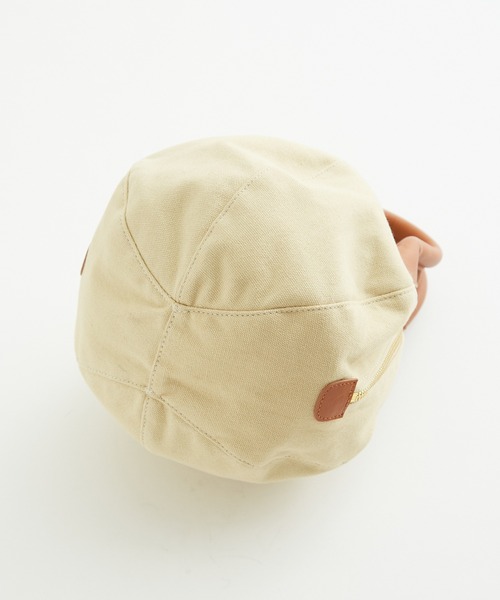 WILD LIFE TAILOR Adam et Rope'(ワイルドテーラーアダムエロペ )の「《別注》【THE QUALITY MENDING CO. /ザ クオリティーメンディング】BOWLING BAG(ハンドバッグ・メンズ・ブラック/チャコールグレー/オリーブ/ダークブラウン/ブルー系その他4/キナリ・FREE)」の10枚目の写真