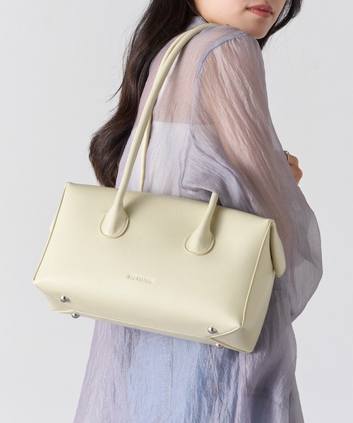 ADD CULUMN（アドカラム）の「【ADD CULUMN】25AW LOP BOSTON M A25W02B438（ボストンバッグ・レディース・ラベンダー/アイボリー/ブラック/ブラウン・FREE）」の21枚目の写真