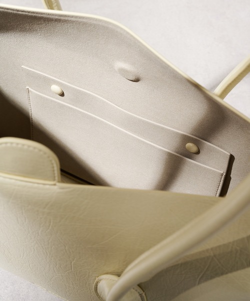 ADD CULUMN（アドカラム）の「【ADD CULUMN】25AW LOP BOSTON M A25W02B438（ボストンバッグ・レディース・ラベンダー/アイボリー/ブラック/ブラウン・FREE）」の19枚目の写真