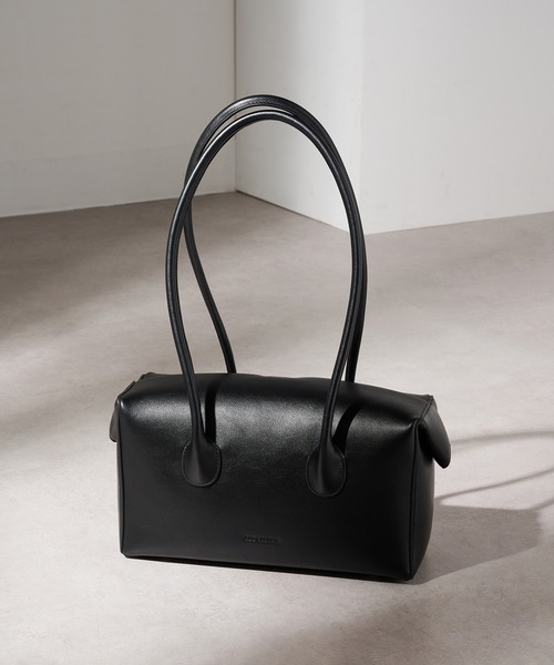 ADD CULUMN（アドカラム）の「【ADD CULUMN】25AW LOP BOSTON M A25W02B438（ボストンバッグ・レディース・ラベンダー/アイボリー/ブラック/ブラウン・FREE）」の5枚目の写真