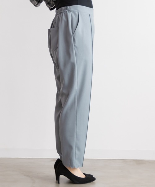 CLETTE(クレット)の「裾スカラップストレートパンツ(その他パンツ・レディース・ピンク/ブルーグレー/ブラック・LL/3L/4L)」の16枚目の写真