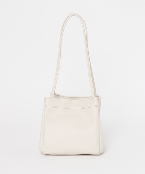 SMELLY（スメリー）の「スクエアミニバッグ（ハンドバッグ・レディース・ブラック/アイボリー・-）」の16枚目の写真