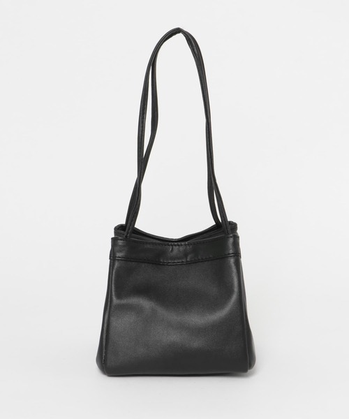 SMELLY（スメリー）の「スクエアミニバッグ（ハンドバッグ・レディース・ブラック/アイボリー・-）」の17枚目の写真